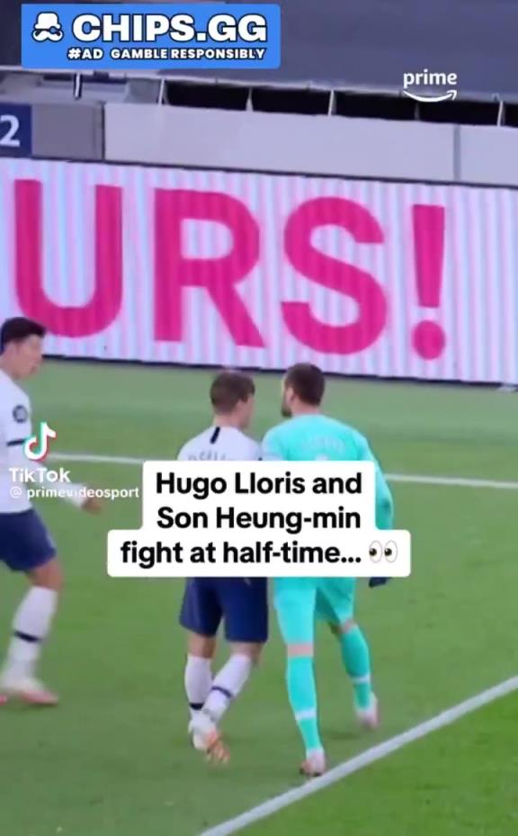 更衣室時刻驚爆時刻之一，孫興慜和洛里從瘋狂慶祝到激烈爭吵！